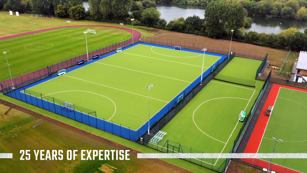 25 years of expertise - image of sports surfaces